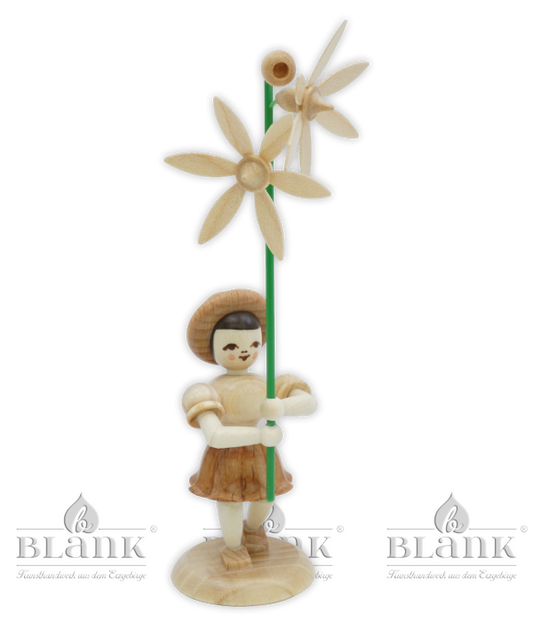 Blumenkind mit Blaustern