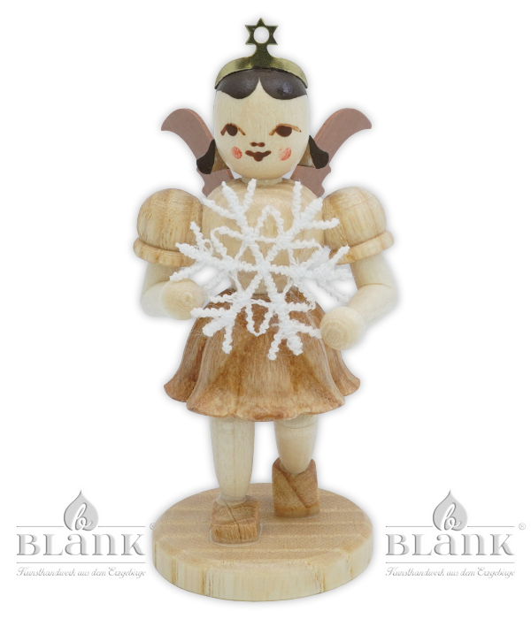 Kurzrockengel mit Schneeflocke Plauener Spitze