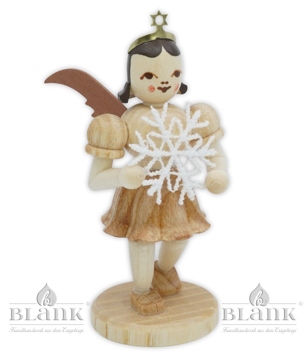 Kurzrockengel mit Schneeflocke Plauener Spitze