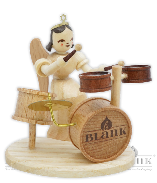 Langrockengel mit Schlagzeug