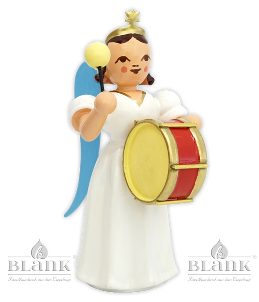 Langrockengel mit Pauke, farbig