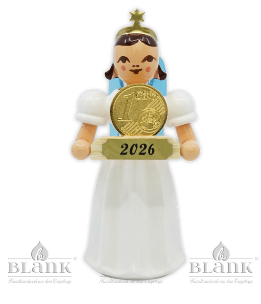 Langrockengel mit Glückscent, farbig