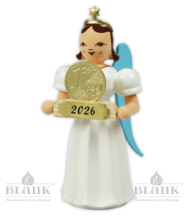 Langrockengel mit Glückscent, farbig