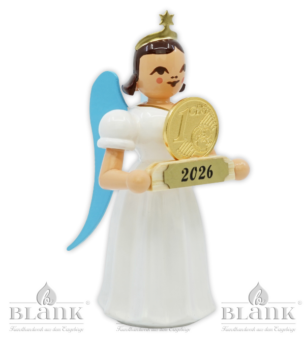 Langrockengel mit Glückscent, farbig