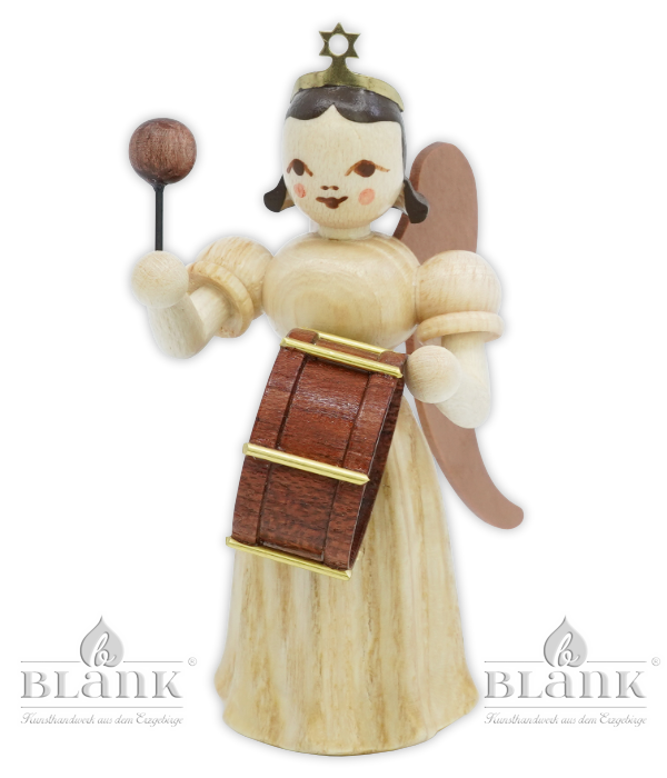 Faltenlangrockengel mit Pauke