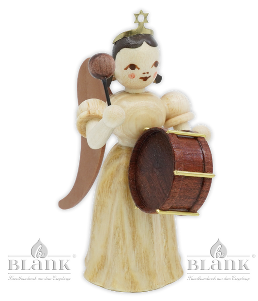 Faltenlangrockengel mit Pauke