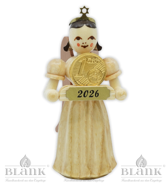 Faltenlangrockengel mit Glückscent