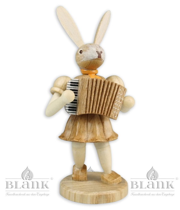 Osterhase mit Akkordeon