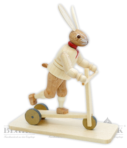 Osterhase mit Roller