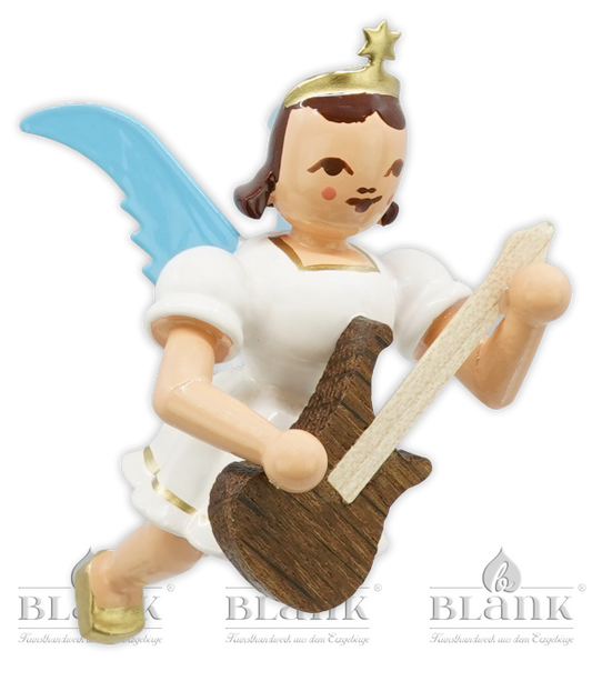 Schwebeengel mit E-Gitarre, farbig